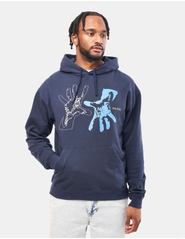 Quasi Reach Pullover Hoodie - Navy pas cher