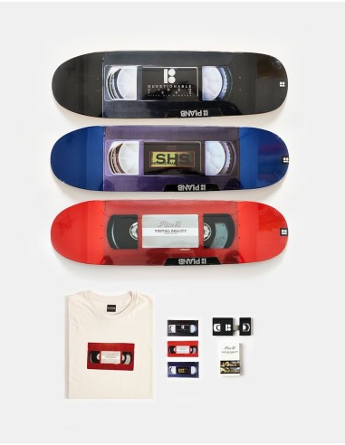 Plan B VHS Limited Edition Skateboard Deck Pack - 9" Faites des économies