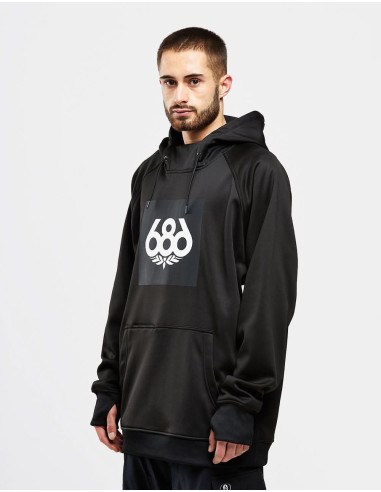 686 Bonded Fleece Pullover Hoodie - Black shop