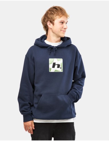 HUF H Star Pullover Hoodie - Nightshade en ligne des produits 