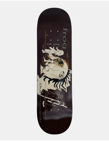 Frog Michel Screamers Skateboard Deck - 8.42" Economisez 